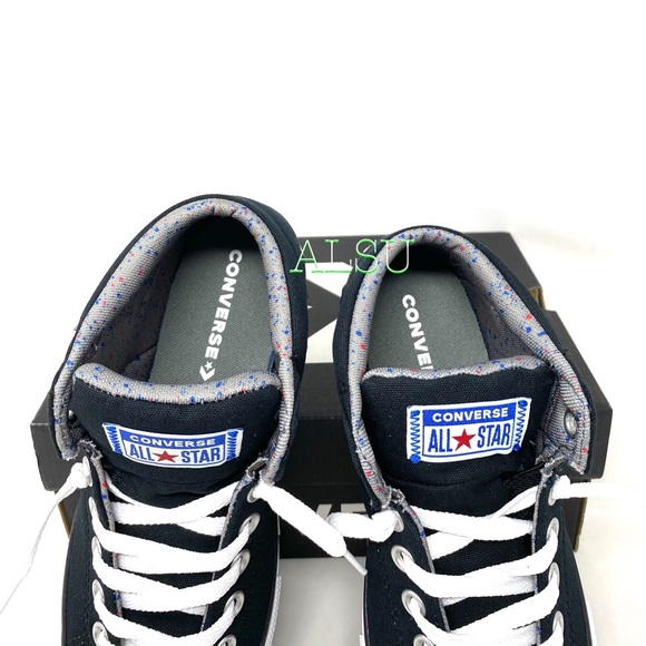 Converse Ctas Axel Mid Canvas Black y/Women’s - Picture 4 of 10